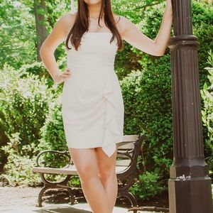 Amanda Uprichard size Medium short white dress